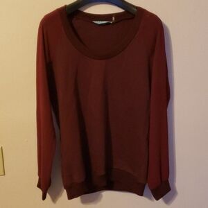 Dina Be mesh sleeve sweatshirt